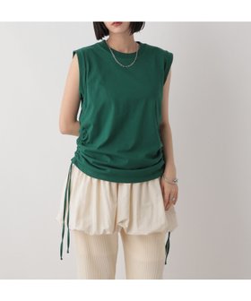 【ローリーズファーム/LOWRYS FARM】 ドロストノースリーブ人気、トレンドファッション・服の通販 founy(ファニー) ファッション Fashion レディースファッション Fashion for Women トップス・カットソー Cut & Sew Tops キャミソール&ノースリーブ Camisoles & Sleeveless Tops おすすめ Recommended / Our Picks ノースリーブ Sleeveless, No-Sleeve ワイド Wide, Wide Fit |ID:prp329100004804369