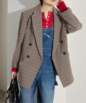 【スローブ イエナ/SLOBE IENA】 チェックビックジャケット人気、トレンドファッション・服の通販 founy(ファニー) ファッション Fashion レディースファッション Fashion for Women アウター Coat / Outerwear Collection レディースジャケット・軽アウター Jackets 2025年 2025 2025-2026秋冬・A/W Autumn/Winter 2025–26 AW25–26 おすすめ Recommended / Our Picks オレンジ Orange ジャケット Jacket, Outerwear ダブル Double, Double-Breasted チェック Check, Plaid, Tartan トレンド Trend, Trending Now レース Lace, Lace Fabric |ID:prp329100004804370