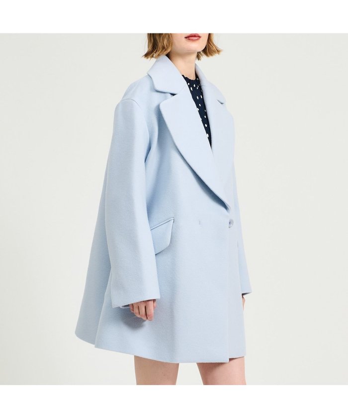 【エストネーション/ESTNATION】のBarbie×ESTNATION メルトンコート インテリア・キッズ・メンズ・レディースファッション・服の通販 founy(ファニー) https://founy.com/ ファッション Fashion レディースファッション Fashion for Women アウター Coat / Outerwear Collection コート・ロングコート・ピーコート Long Coats, Peacoats & More フォルム Silhouette, Form ミニスカート Mini Skirt, Short Skirt メルトン Melton, Heavy Wool |ID: prp329100004804372 ipo3291000000034998353