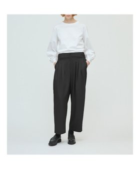 【マーコート/MARcourt】のmizuiro ind ハイウエストタックパンツ 人気、トレンドファッション・服の通販 founy(ファニー) ファッション Fashion レディースファッション Fashion for Women パンツ Pants & Trousers 2025年 2025 2025春夏・S/S Spring/Summer 2025 SS25 なめらか Smooth, Silky Texture ギャザー Gathered, Ruffled ストレッチ Stretch, Stretchy Fabric ポケット Pocket, Pocket Detail ルーズ Loose, Oversized ワイド Wide, Wide Fit 人気 Popular, Best Seller 夏 Summer 春 Spring S/S・春夏 SS, Spring/Summer, Warm Season 無地 Plain, Solid Color A/W・秋冬 Autumn/Winter |ID:prp329100004804382