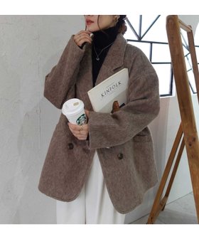 【コーナーズ/CORNERS】のシャギーテーラーコート 人気、トレンドファッション・服の通販 founy(ファニー) ファッション Fashion レディースファッション Fashion for Women アウター Coat / Outerwear Collection コート・ロングコート・ピーコート Long Coats, Peacoats & More ショルダー Shoulder, Shoulder Strap デニム Denim, Jeans Material ドロップ Drop Shoulder, Dropped Style ポケット Pocket, Pocket Detail ロング Long, Long-Length エレガント 上品 Elegant ビジネス 仕事 通勤 Business / Work / Commuting |ID:prp329100004804421