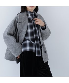 【ナチュラル ビューティー ベーシック/NATURAL BEAUTY BASIC】のウーリーフォルムハーフコート 人気、トレンドファッション・服の通販 founy(ファニー) ファッション Fashion レディースファッション Fashion for Women アウター Coat / Outerwear Collection コート・ロングコート・ピーコート Long Coats, Peacoats & More トレンド Trend, Trending Now ミドル Middle Length, Mid Height 今季 This Season, Current Season 防寒 Cold Protection, Winter-Ready |ID:prp329100004804431