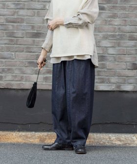 【かぐれ/kagure / URBAN RESEARCH】のデニムボリュームパンツ 人気、トレンドファッション・服の通販 founy(ファニー) ファッション Fashion レディースファッション Fashion for Women パンツ Pants & Trousers インディゴ Indigo Denim シンプル Simple, Minimal センター Center, Center Line テーパード Tapered, Tapered Pants デニム Denim, Jeans Material 定番 Standard, Basic Item バランス Balance, Style Balance ロング Long, Long-Length ワイド Wide, Wide Fit S/S・春夏 SS, Spring/Summer, Warm Season おすすめ Recommended / Our Picks 夏 Summer 2026年 2026 |ID:prp329100004804480
