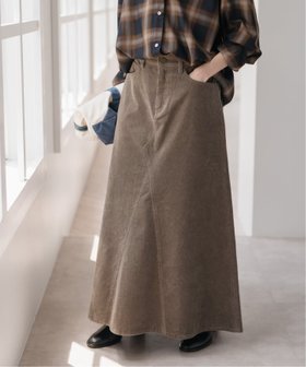 【スピック&スパン/Spick & Span】のストレッチコーデュロイスカート 人気、トレンドファッション・服の通販 founy(ファニー) ファッション Fashion レディースファッション Fashion for Women スカート Skirts コーデュロイ Corduroy, Cord Fabric シンプル Simple, Minimal ストレッチ Stretch, Stretchy Fabric タンク Tank Top, Sleeveless Top フレア Flare, Flared ロング Long, Long-Length 夏 Summer |ID:prp329100004804495