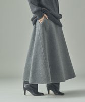 【カレンソロジー/Curensology】のウールボンディングスカート 人気、トレンドファッション・服の通販 founy(ファニー) ファッション Fashion レディースファッション Fashion for Women スカート Skirts おすすめ Recommended / Our Picks エレガント 上品 Elegant ボンディング Bonding, Bonded Fabric モダン Modern, Contemporary |ID:prp329100004804524