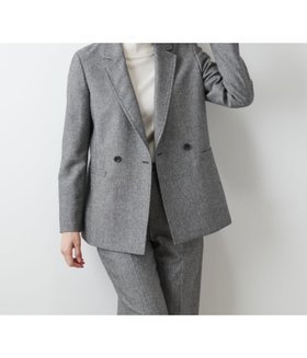 【ニューヨーカー/NEWYORKER】のウールアルパカホームスパン ダブルブレストジャケット 人気、トレンドファッション・服の通販 founy(ファニー) ファッション Fashion レディースファッション Fashion for Women アウター Coat / Outerwear Collection レディースジャケット・軽アウター Jackets ジャケット Jacket, Outerwear セットアップ Set-Up, Coordinated Outfit タンブラー Tumbler, Travel Mug ツイード/ツィード Choker, Choker Necklace トレンド Trend, Trending Now ボトム Bottoms, Lower Wear ワーク Workwear, Utility Style A/W・秋冬 Autumn/Winter おすすめ Recommended / Our Picks |ID:prp329100004804589