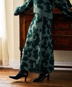 【ミスティ ウーマン/mysty woman】の【セットアップ着用可】アートフラワージャカードスカート 人気、トレンドファッション・服の通販 founy(ファニー) ファッション Fashion レディースファッション Fashion for Women セットアップ Matching Sets スカート・ミニ/ミディ/マキシ Skirts / Mini, Midi & Maxi Skirts エレガント 上品 Elegant シンプル Simple, Minimal セットアップ Set-Up, Coordinated Outfit フィット Fit, Slim Fit A/W・秋冬 Autumn/Winter |ID:prp329100004804592
