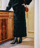 【ミスティ ウーマン/mysty woman】の【セットアップ着用可】アートフラワージャカードスカート ブラック|ID: prp329100004804592 ipo3291000000034859617