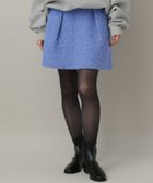 【アパートバイローリーズ/apart by lowrys】の【セットアップ対応】ブラッシュドメルトンミニスカート ブルー84|ID: prp329100004804620 ipo3291000000034859798