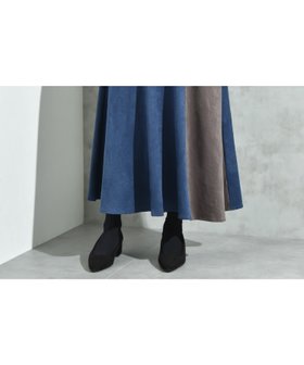 【インタープラネット/INTERPLANET】のINTERPLANET/スエードブロッキングスカート 人気、トレンドファッション・服の通販 founy(ファニー) ファッション Fashion レディースファッション Fashion for Women スカート Skirts シンプル Simple, Minimal フィット Fit, Slim Fit ブロッキング Color Blocking, Panel Design ベーシック Basic, Essential 切替 Switching, Contrast Panel |ID:prp329100004804623