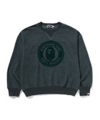 【その他のブランド/Other】のOVER DYE BUSY WORKS RELAXED FIT CREWNECK SWEATSHIRT GREEN|ID: prp329100004804636 ipo3291000000034896673