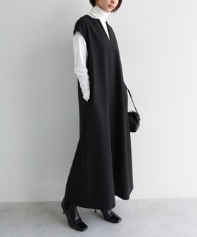 【アンドミー/andme】のウール混 Vネック ロング ワンピース evernavy エバーネイビー 人気、トレンドファッション・服の通販 founy(ファニー) ファッション Fashion レディースファッション Fashion for Women ワンピース Dresses インナー Innerwear スリーブ Sleeve, Long Sleeve / Short Sleeve タートルネック Turtleneck, High Neck なめらか Smooth, Silky Texture フレンチ French, French Style ポケット Pocket, Pocket Detail ロング Long, Long-Length 楽ちん Easy Fit, Comfortable 冬 Winter / This Winter |ID:prp329100004804703