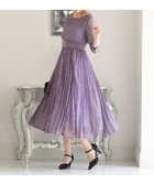 【プールヴー/PourVous】のパーティードレスお呼ばれ オケージョンドレス結婚式 ワンピース成人式 フォーマル ラベンダー|ID: prp329100004804716 ipo3291000000035161128