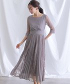 【プールヴー/PourVous】のパーティードレスお呼ばれ オケージョンドレス結婚式 ワンピース成人式 フォーマル チャコールグレー|ID: prp329100004804716 ipo3291000000035161131