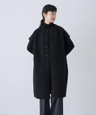 【かぐれ/kagure / URBAN RESEARCH】の圧縮ウールフレンチロングジレ ブラック|ID: prp329100004804747 ipo3291000000035001048