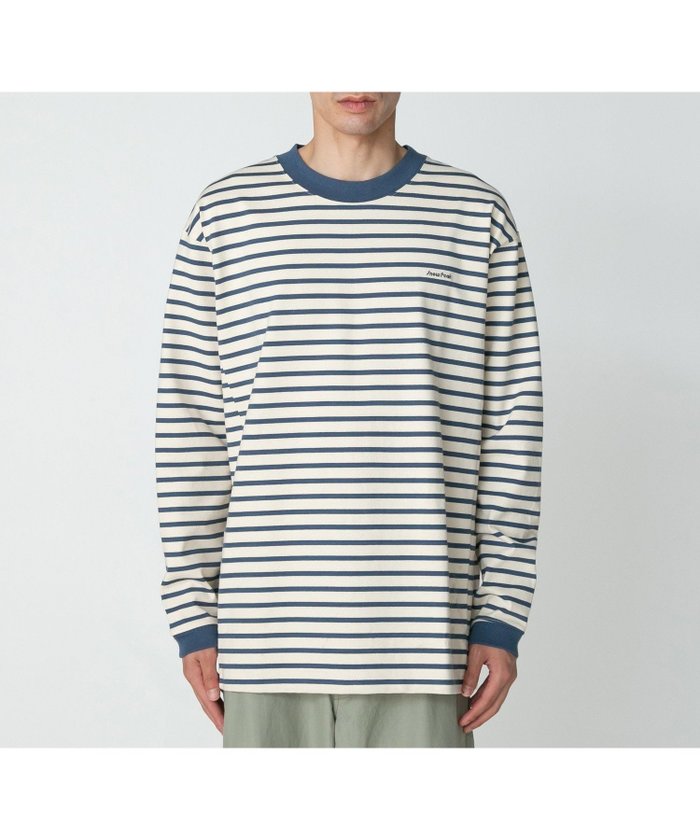 【スノーピーク/SNOW PEAK】のHeavy Cotton Border Long Sleeve T-Shirt インテリア・キッズ・メンズ・レディースファッション・服の通販 founy(ファニー) https://founy.com/ ファッション Fashion レディースファッション Fashion for Women トップス・カットソー Cut & Sew Tops シャツ・ブラウス・オフィスカジュアル Elegant Blouses & Button-Ups ロングTシャツ・Tシャツ Longline T-Shirts & Tees 春 Spring スマート Smart, Elegant 長袖 Long Sleeve, Full Sleeve パターン Pattern, Design Print フィット Fit, Slim Fit フォルム Silhouette, Form ボーダー Border, Stripe ポケット Pocket, Pocket Detail 無地 Plain, Solid Color リラックス Relax, Relaxed Fit ロング Long, Long-Length ワンポイント One Point, Statement Accent S/S・春夏 SS, Spring/Summer, Warm Season 夏 Summer 2025年 2025 2025春夏・S/S Spring/Summer 2025 SS25 |ID: prp329100004804787 ipo3291000000034933687