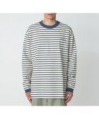 【スノーピーク/SNOW PEAK】のHeavy Cotton Border Long Sleeve T-Shirt BLUE BD|ID: prp329100004804787 ipo3291000000034933688