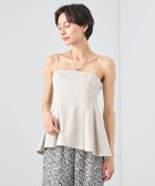 【アナイ/ANAYI】の【セットアップ対応商品】リネンストレッチビスチェ beige|ID: prp329100004804790 ipo3291000000034949481