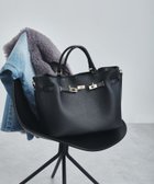 【ユナイテッドアローズ/UNITED ARROWS】のPRATO MADE IN ITALY ベルト トートバッグ BLACK|ID: prp329100004804805 ipo3291000000034994549