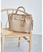 【ユナイテッドアローズ/UNITED ARROWS】のPRATO MADE IN ITALY ベルト トートバッグ BEIGE|ID: prp329100004804805 ipo3291000000034994551