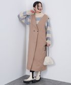 【ビームス ウイメン/BEAMS】のロングジレ風 ジャンパースカート BEIGE|ID: prp329100004804825 ipo3291000000035006792