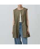 【レプシィム ローリーズファーム/LEPSIM LOWRYS FARM】のペプラムベストチュニック カーキ72|ID: prp329100004804840 ipo3291000000034862304