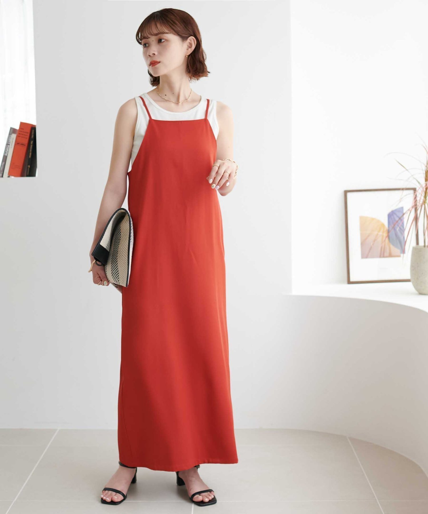 【ディスコート/Discoat】の【新色追加!/ベストセラー】マキシキャミワンピース《WEB限定》 インテリア・キッズ・メンズ・レディースファッション・服の通販 founy(ファニー) ファッション Fashion レディースファッション Fashion for Women アウター Coat / Outerwear Collection ワンピース Dresses キャミソールワンピース Camisole Dresses おすすめ Recommended / Our Picks インナー Innerwear キャミワンピース Cami Dress, Slip Dress コンパクト Compact, Small Size サンダル Sandals, Summer Shoes シンプル Simple, Minimal スニーカー Sneakers, Trainers スリット Slit, Slit Detail タンク Tank Top, Sleeveless Top タートルネック Turtleneck, High Neck フェミニン Feminine, Girly マキシ Maxi, Full Length ロング Long, Long-Length 夏 Summer 春 Spring S/S・春夏 SS, Spring/Summer, Warm Season A/W・秋冬 Autumn/Winter レッド|ID: prp329100004804855 ipo3291000000036205652