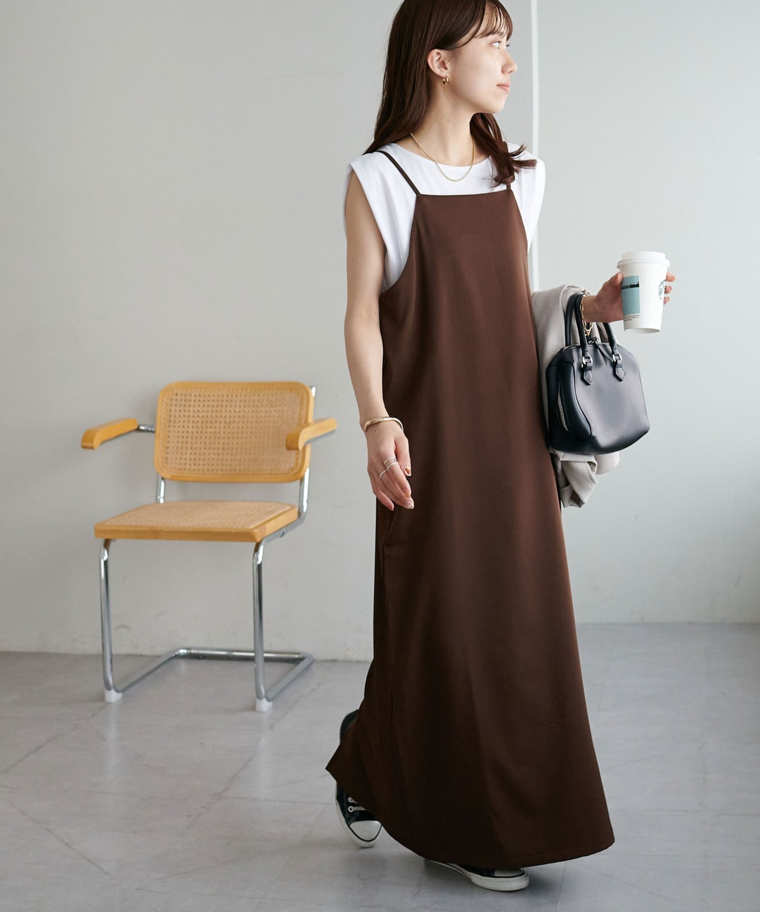 【ディスコート/Discoat】の【新色追加!/ベストセラー】マキシキャミワンピース《WEB限定》 インテリア・キッズ・メンズ・レディースファッション・服の通販 founy(ファニー) ファッション Fashion レディースファッション Fashion for Women アウター Coat / Outerwear Collection ワンピース Dresses キャミソールワンピース Camisole Dresses おすすめ Recommended / Our Picks インナー Innerwear キャミワンピース Cami Dress, Slip Dress コンパクト Compact, Small Size サンダル Sandals, Summer Shoes シンプル Simple, Minimal スニーカー Sneakers, Trainers スリット Slit, Slit Detail タンク Tank Top, Sleeveless Top タートルネック Turtleneck, High Neck フェミニン Feminine, Girly マキシ Maxi, Full Length ロング Long, Long-Length 夏 Summer 春 Spring S/S・春夏 SS, Spring/Summer, Warm Season A/W・秋冬 Autumn/Winter ブラウン|ID: prp329100004804855 ipo3291000000036205655