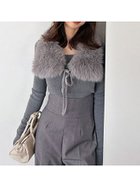 【スナイデル/SNIDEL】のティペットファーニット GRY[006]|ID:prp329100004804948