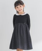 【ベベ オンライン ストア/BEBE ONLINE STORE / KIDS】のドットプリント切替ワンピース(90~140cm) 人気、トレンドファッション・服の通販 founy(ファニー) ファッション Fashion キッズファッション Fashion for Kids ワンピース Dresses ギャザー Gathered, Ruffled シンプル Simple, Minimal ドット Polka Dot, Dot Pattern プリント Print, Printed Pattern ベーシック Basic, Essential モノトーン Monotone, Black and White リボン Ribbon, Bow ワンポイント One Point, Statement Accent 切替 Switching, Contrast Panel 結婚式 Wedding 長袖 Long Sleeve, Full Sleeve thumbnail ブラック系|ID: prp329100004805118 ipo3291000000034866847