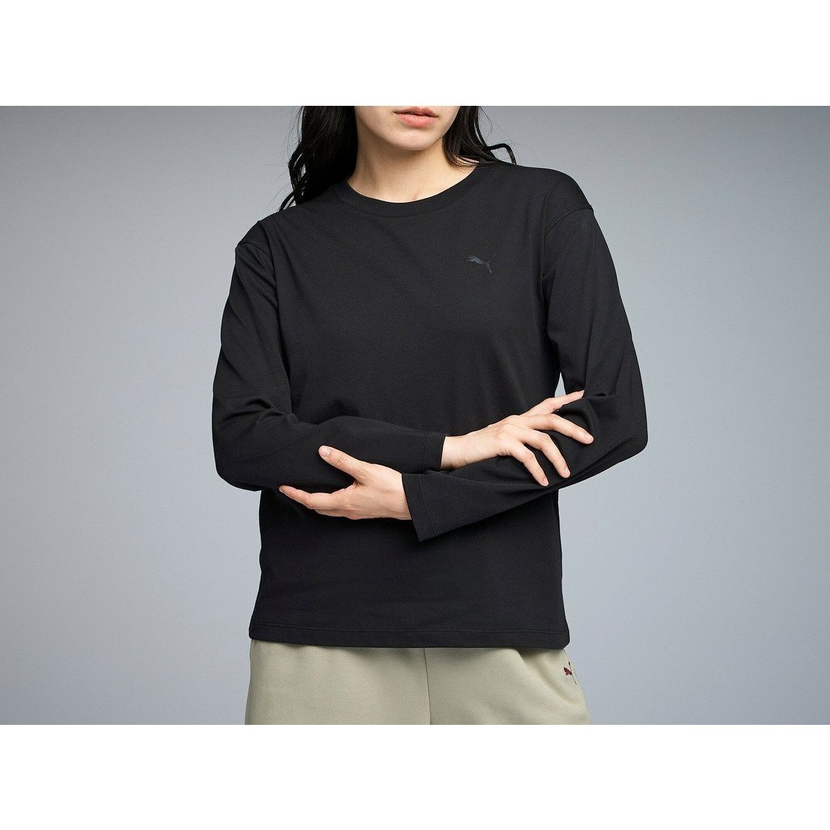 【プーマ/PUMA】のウィメンズ ESS MX キャットロゴ リラックスド 長袖 Tシャツ 人気、トレンドファッション・服の通販 founy(ファニー) ファッション Fashion レディースファッション Fashion for Women トップス・カットソー Cut & Sew Tops シャツ・ブラウス・オフィスカジュアル Elegant Blouses & Button-Ups ロングTシャツ・Tシャツ Longline T-Shirts & Tees コレクション Collection, Seasonal Line シンプル Simple, Minimal ミックス Mix, Mixed Style リラックス Relax, Relaxed Fit 長袖 Long Sleeve, Full Sleeve other-1|ID: prp329100004805165 ipo3291000000034867265