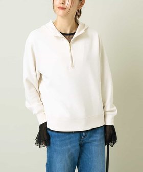 【アー ヴェー ヴェー/a.v.v】のハーフジップフーディー 人気、トレンドファッション・服の通販 founy(ファニー) ファッション Fashion レディースファッション Fashion for Women カットソー Cut and Sewn Top デニム Denim, Jeans Material なめらか Smooth, Silky Texture パーカー Hoodie, Parka フェミニン Feminine, Girly フレア Flare, Flared メタル Metal, Metal Parts 再入荷 Restock / Back in Stock おすすめ Recommended / Our Picks |ID:prp329100004805167