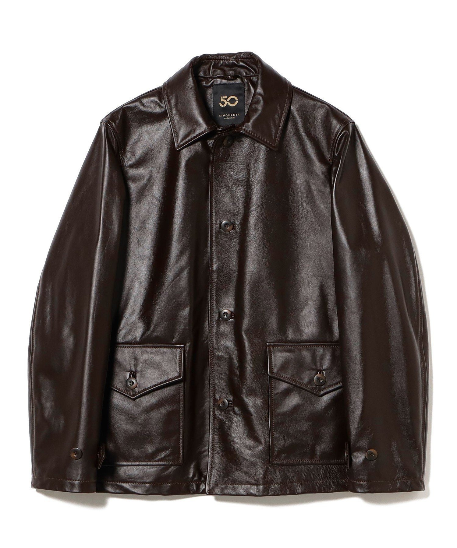 【ビームス/BEAMS / MEN】の【別注】CINQUANTA / ホースレザー カーコート インテリア・キッズ・メンズ・レディースファッション・服の通販 founy(ファニー) ファッション Fashion メンズファッション Fashion for Men クラシック Classic, Timeless Style シェイプ Shape, Slim Fit シンプル Simple, Minimal スタイリッシュ Stylish, Fashionable バランス Balance, Style Balance フラップ Flap, Flap Pocket フロント Front, Front Design ポケット Pocket, Pocket Detail 別注 Limited Edition, Custom Order 防寒 Cold Protection, Winter-Ready MOGANO/7239|ID: prp329100004805169 ipo3291000000034867285