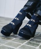 【ハレ/HARE】のメタルチャイナパーツブーツ 人気、トレンドファッション・服の通販 founy(ファニー) ファッション Fashion レディースファッション Fashion for Women おすすめ Recommended / Our Picks デニム Denim, Jeans Material メタル Metal, Metal Parts 人気 Popular, Best Seller thumbnail ネイビー88|ID: prp329100004805189 ipo3291000000034867385