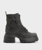 【チャールズ アンド キース/CHARLES & KEITH】のレースアップ チャンキーアンクルブーツ 人気、トレンドファッション・服の通販 founy(ファニー) ファッション Fashion レディースファッション Fashion for Women おすすめ Recommended / Our Picks フェミニン Feminine, Girly レース Lace, Lace Fabric thumbnail DarkGrey|ID: prp329100004805190 ipo3291000000034867393