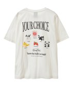 【キャンディストリッパー/Candy Stripper】のYOUR CHOICE TEE 人気、トレンドファッション・服の通販 founy(ファニー) ファッション Fashion レディースファッション Fashion for Women ガーリー Girly, Feminine Style グラフィック Graphic, Graphic Design スタンダード Standard, Basic パープル Purple, Violet フロント Front, Front Design プリント Print, Printed Pattern モチーフ Motif, Design Theme ワンポイント One Point, Statement Accent 今夏 This Summer 夏 Summer 定番 Standard, Basic Item thumbnail OFF WHITE|ID: prp329100004805192 ipo3291000000034867406