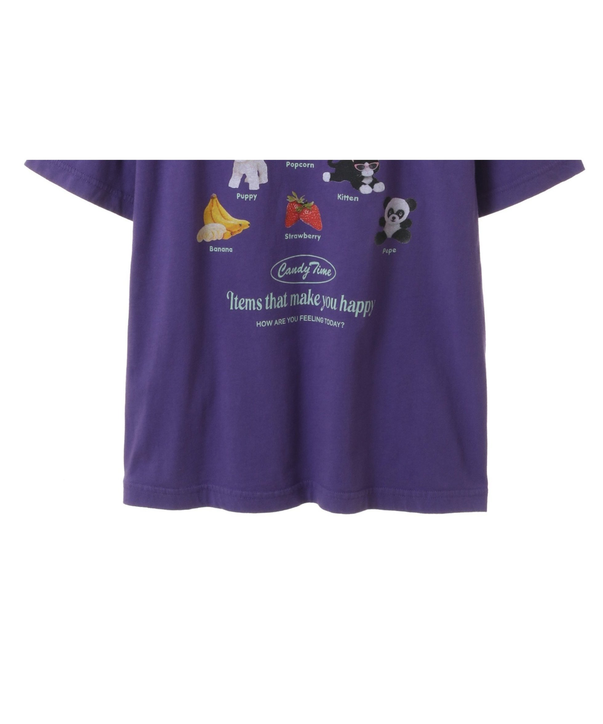 【キャンディストリッパー/Candy Stripper】のYOUR CHOICE TEE インテリア・キッズ・メンズ・レディースファッション・服の通販 founy(ファニー) ファッション Fashion レディースファッション Fashion for Women ガーリー Girly, Feminine Style グラフィック Graphic, Graphic Design スタンダード Standard, Basic パープル Purple, Violet フロント Front, Front Design プリント Print, Printed Pattern モチーフ Motif, Design Theme ワンポイント One Point, Statement Accent 今夏 This Summer 夏 Summer 定番 Standard, Basic Item PURPLE|ID: prp329100004805192 ipo3291000000034867408