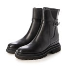 【ラボキゴシ ワークス/RABOKIGOSHI works】の6.5cm本革厚底ベルト付きサイドゴアブーツ ブラック|ID: prp329100004805193 ipo3291000000034997498