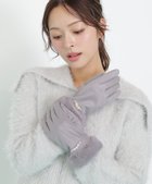 【ジルバイジルスチュアート/JILL by JILLSTUART】のフェイクスエードフェイクファー付きグローブ 人気、トレンドファッション・服の通販 founy(ファニー) ファッション Fashion レディースファッション Fashion for Women スマート Smart, Elegant パール Pearl, Pearl Accent フェイクファー Faux Fur, Imitation Fur エレガント 上品 Elegant thumbnail グレー|ID: prp329100004805198 ipo3291000000034867489