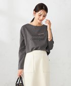 【アー ヴェー ヴェー/a.v.v】のロゴアソートロンT ダークグレー(プリント)|ID: prp329100004805205 ipo3291000000035187075