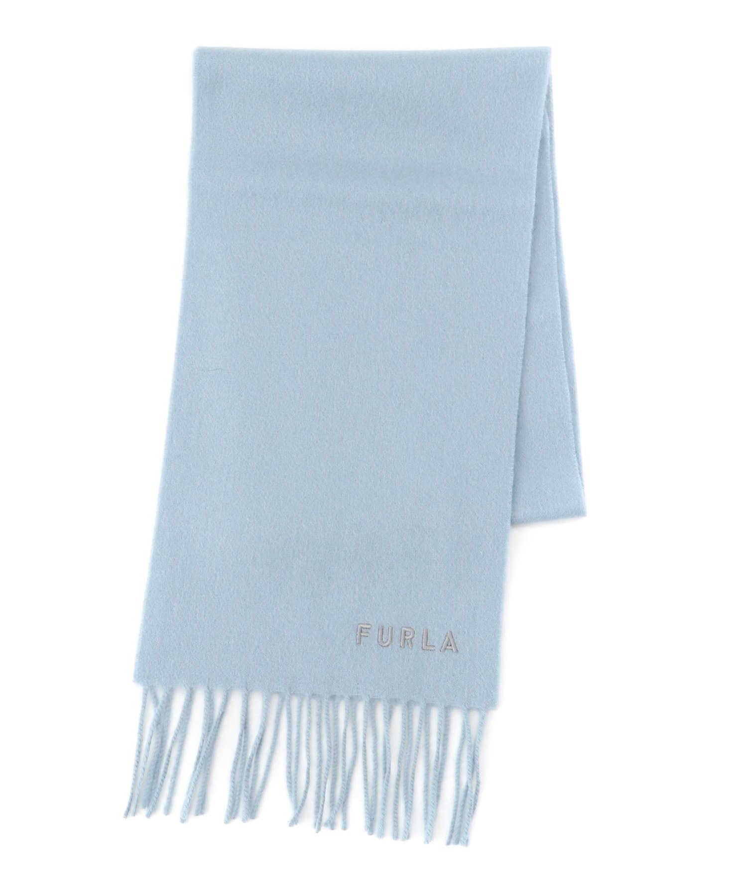 【ムーンバット/MOONBAT】のFURLA/カシミヤ100% 無地 プチマフラー インテリア・キッズ・メンズ・レディースファッション・服の通販 founy(ファニー) ファッション Fashion レディースファッション Fashion for Women マフラー・スヌード / 冬小物の定番 Scarves & Mufflers なめらか Smooth, Silky Texture エレガント 上品 Elegant シンプル Simple, Minimal フリンジ Fringe, Tassel 無地 Plain, Solid Color ペールスカイ|ID: prp329100004805216 ipo3291000000034867640