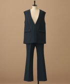 【アパートバイローリーズ/apart by lowrys】の【セレモニー】C*ベストセットアップ 人気、トレンドファッション・服の通販 founy(ファニー) ファッション Fashion レディースファッション Fashion for Women アウター Coat / Outerwear Collection トップス・カットソー Cut & Sew Tops ベスト&ジレ / 重ね着スタイル Vests & Gilets 春 Spring ストレッチ Stretch, Stretchy Fabric セットアップ Set-Up, Coordinated Outfit センター Center, Center Line デニム Denim, Jeans Material ノースリーブ Sleeveless, No-Sleeve フレア Flare, Flared ベスト Vest, Waistcoat ベーシック Basic, Essential ポケット Pocket, Pocket Detail ロング Long, Long-Length おすすめ Recommended / Our Picks 夏 Summer セレモニー Ceremony 入学式 Entrance Ceremony thumbnail ネイビー88|ID: prp329100004805217 ipo3291000000034867673