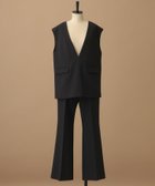 【アパートバイローリーズ/apart by lowrys】の【セレモニー】C*ベストセットアップ 人気、トレンドファッション・服の通販 founy(ファニー) ファッション Fashion レディースファッション Fashion for Women アウター Coat / Outerwear Collection トップス・カットソー Cut & Sew Tops ベスト&ジレ / 重ね着スタイル Vests & Gilets 春 Spring ストレッチ Stretch, Stretchy Fabric セットアップ Set-Up, Coordinated Outfit センター Center, Center Line デニム Denim, Jeans Material ノースリーブ Sleeveless, No-Sleeve フレア Flare, Flared ベスト Vest, Waistcoat ベーシック Basic, Essential ポケット Pocket, Pocket Detail ロング Long, Long-Length おすすめ Recommended / Our Picks 夏 Summer セレモニー Ceremony 入学式 Entrance Ceremony thumbnail ブラック09|ID: prp329100004805217 ipo3291000000034867674