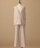 【アパートバイローリーズ/apart by lowrys】の【セレモニー】C*ベストセットアップ 人気、トレンドファッション・服の通販 founy(ファニー) ファッション Fashion レディースファッション Fashion for Women アウター Coat / Outerwear Collection トップス・カットソー Cut & Sew Tops ベスト&ジレ / 重ね着スタイル Vests & Gilets 春 Spring ストレッチ Stretch, Stretchy Fabric セットアップ Set-Up, Coordinated Outfit センター Center, Center Line デニム Denim, Jeans Material ノースリーブ Sleeveless, No-Sleeve フレア Flare, Flared ベスト Vest, Waistcoat ベーシック Basic, Essential ポケット Pocket, Pocket Detail ロング Long, Long-Length おすすめ Recommended / Our Picks 夏 Summer セレモニー Ceremony 入学式 Entrance Ceremony thumbnail ライトピンク22|ID: prp329100004805217 ipo3291000000034867675