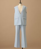 【アパートバイローリーズ/apart by lowrys】の【セレモニー】C*ベストセットアップ 人気、トレンドファッション・服の通販 founy(ファニー) ファッション Fashion レディースファッション Fashion for Women アウター Coat / Outerwear Collection トップス・カットソー Cut & Sew Tops ベスト&ジレ / 重ね着スタイル Vests & Gilets 春 Spring ストレッチ Stretch, Stretchy Fabric セットアップ Set-Up, Coordinated Outfit センター Center, Center Line デニム Denim, Jeans Material ノースリーブ Sleeveless, No-Sleeve フレア Flare, Flared ベスト Vest, Waistcoat ベーシック Basic, Essential ポケット Pocket, Pocket Detail ロング Long, Long-Length おすすめ Recommended / Our Picks 夏 Summer セレモニー Ceremony 入学式 Entrance Ceremony thumbnail ライトブルー82|ID: prp329100004805217 ipo3291000000034867676