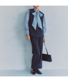 【アパートバイローリーズ/apart by lowrys】の【セレモニー】C*ベストセットアップ 人気、トレンドファッション・服の通販 founy(ファニー) ファッション Fashion レディースファッション Fashion for Women アウター Coat / Outerwear Collection トップス・カットソー Cut & Sew Tops ベスト&ジレ / 重ね着スタイル Vests & Gilets 春 Spring ストレッチ Stretch, Stretchy Fabric セットアップ Set-Up, Coordinated Outfit センター Center, Center Line デニム Denim, Jeans Material ノースリーブ Sleeveless, No-Sleeve フレア Flare, Flared ベスト Vest, Waistcoat ベーシック Basic, Essential ポケット Pocket, Pocket Detail ロング Long, Long-Length おすすめ Recommended / Our Picks 夏 Summer セレモニー Ceremony 入学式 Entrance Ceremony |ID:prp329100004805217