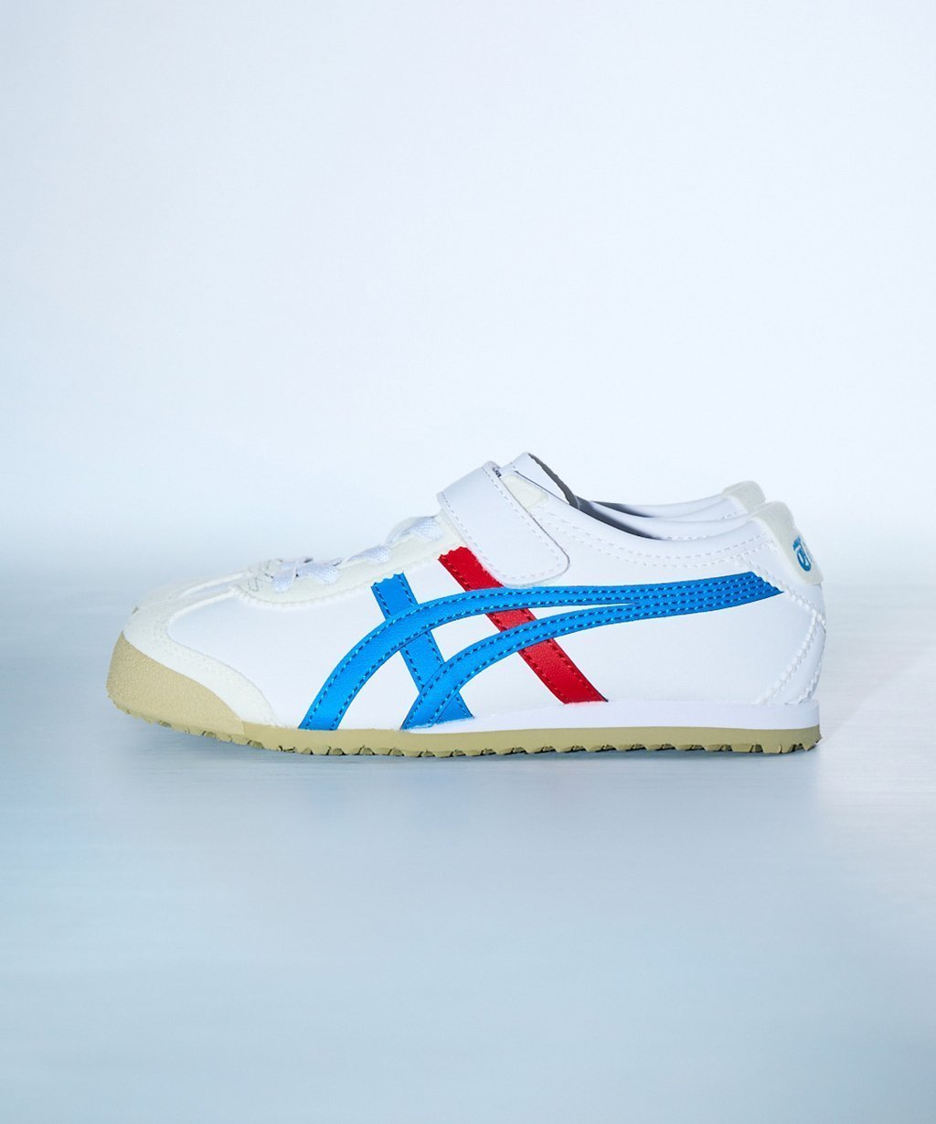 【オニツカタイガー/Onitsuka Tiger / KIDS】の【公式ショップ】MEXICO 66 KIDS インテリア・キッズ・メンズ・レディースファッション・服の通販 founy(ファニー) ファッション Fashion キッズファッション Fashion for Kids おすすめ Recommended / Our Picks シューズ Shoes, Footwear WHITE/BLUE|ID: prp329100004805221 ipo3291000000034867690