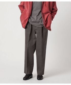 【ビューティ&ユース ユナイテッドアローズ/BEAUTY&YOUTH / UNITED ARROWS / MEN】のSteven Alan ドリル インツープリーツ ドレス トラウザーズ 人気、トレンドファッション・服の通販 founy(ファニー) ファッション Fashion メンズファッション Fashion for Men スラックス Slacks, Dress Pants テーパード Tapered, Tapered Pants ドレス Dress, One-Piece バランス Balance, Style Balance フォルム Silhouette, Form ワイド Wide, Wide Fit |ID:prp329100004805227