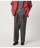 【ビューティ&ユース ユナイテッドアローズ/BEAUTY&YOUTH / UNITED ARROWS / MEN】のSteven Alan ドリル インツープリーツ ドレス トラウザーズ 人気、トレンドファッション・服の通販 founy(ファニー) ファッション Fashion メンズファッション Fashion for Men スラックス Slacks, Dress Pants テーパード Tapered, Tapered Pants ドレス Dress, One-Piece バランス Balance, Style Balance フォルム Silhouette, Form ワイド Wide, Wide Fit thumbnail DK.GRAY|ID: prp329100004805227 ipo3291000000034867752