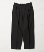 【ビューティ&ユース ユナイテッドアローズ/BEAUTY&YOUTH / UNITED ARROWS / MEN】のSteven Alan ドリル インツープリーツ ドレス トラウザーズ 人気、トレンドファッション・服の通販 founy(ファニー) ファッション Fashion メンズファッション Fashion for Men スラックス Slacks, Dress Pants テーパード Tapered, Tapered Pants ドレス Dress, One-Piece バランス Balance, Style Balance フォルム Silhouette, Form ワイド Wide, Wide Fit thumbnail BLACK|ID: prp329100004805227 ipo3291000000034867754